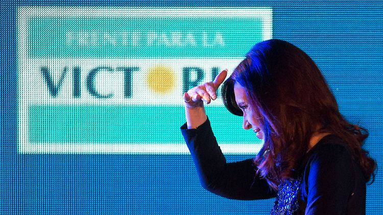 Präsidentin Cristina Kirchner sprach immer wieder von "Geierfonds".