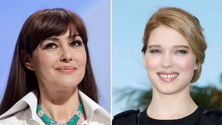 Monica Bellucci und Léa Seydoux sind die neuen Bond-Girls an der Seite von Daniel Craig.