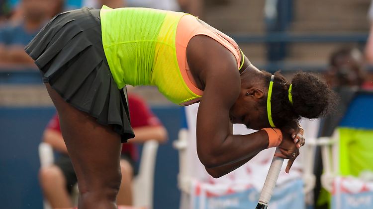 "Ich hatte immer das Gefühl, das Spiel zu kontrollieren - bis ich verloren habe": Serena Williams nach ihrem überraschenden Halbfinalaus in Toronto.