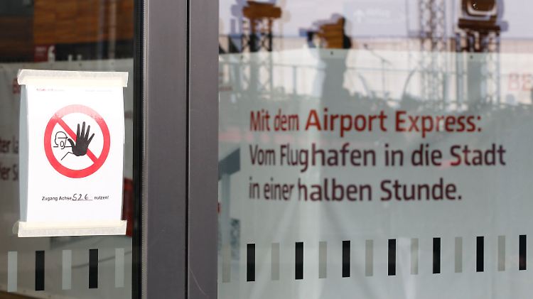Auf der BER-Baustelle ist bislang nichts "express". Geflogen wird noch lange nicht.
