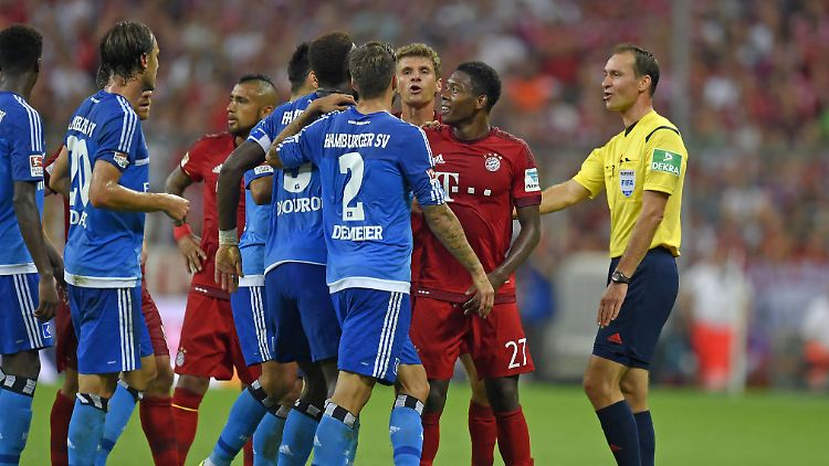 Bastian Dankert hatte den Bundesligaauftakt zwischen FC Bayern und Hamburger SV bis auf zwei Schönheitsfehler sehr gut im Griff.
