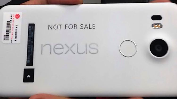 Das ist angeblich ein Prototyp des LG Nexus 5 2015.