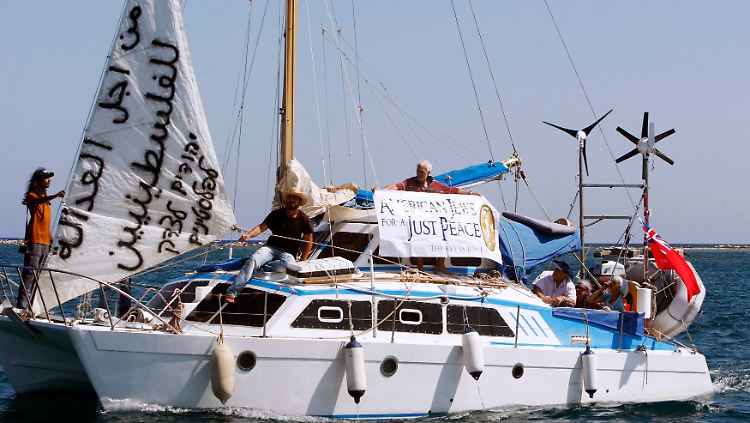 Die Besatzung der "Irene" will gegen die Blockade des Gazastreifens protestieren.