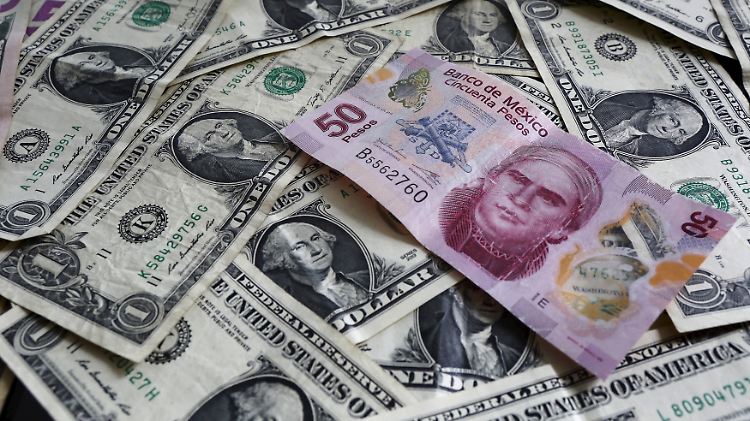 Seit Jahresbeginn hat der mexikanische Peso rund elf Prozent gegenüber dem US-Dollar an Wert verloren.