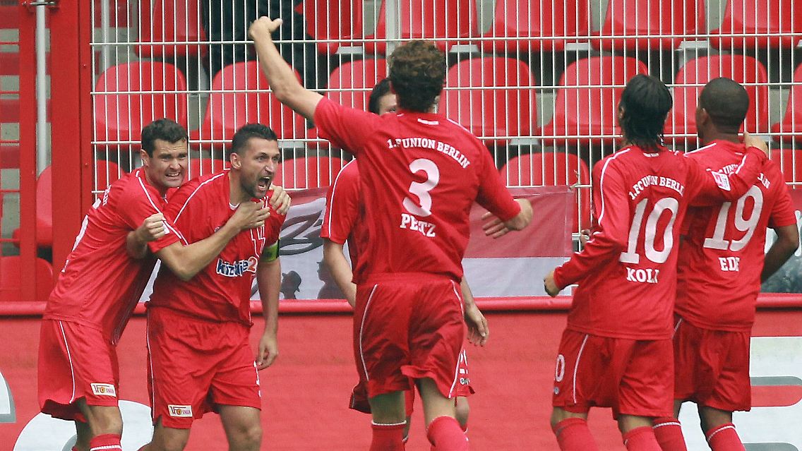 Endlich jubeln an der Alten Försterei: Union gewinnt erstmals in dieser Saison.