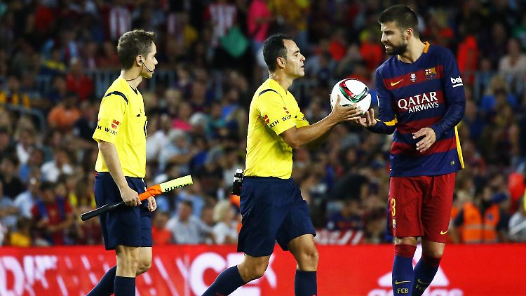 Gerard Pique beherrscht das schöne Spiel ebenso wie die hässliche Beschimpfung.