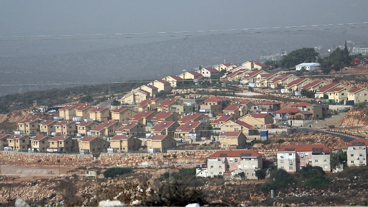 Die Siedlung Ravava in der Nähe von Nablus.