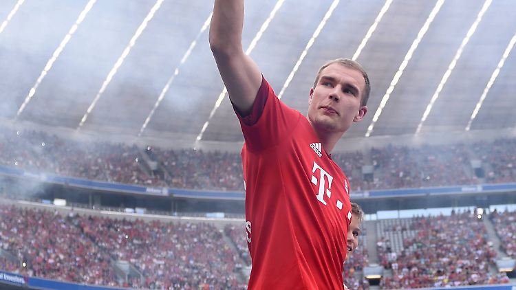 "Wieder Gras unter meinen Füßen - ein großartiges Gefühl": Holger Badstuber.