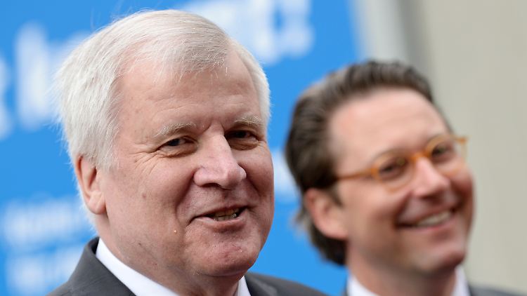 Horst Seehofer und CSU-Generalsekretär Andreas Scheuersehen Europa als Ganzes in der Verantwortung.