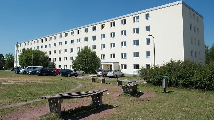 Das Flüchtlingsheim in Suhl.