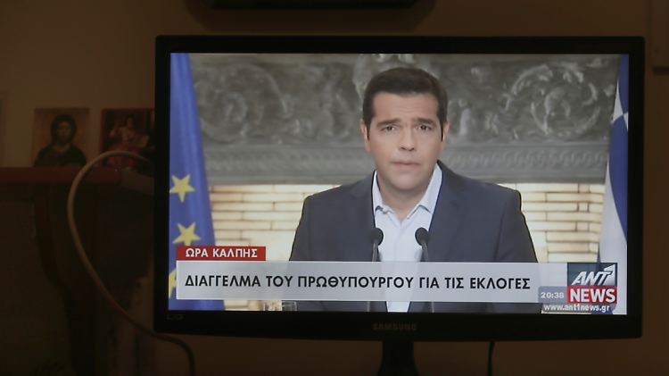 Tsipras will die Bürger "politisch bewerten lassen", ob er einen guten Job gemacht hat.
