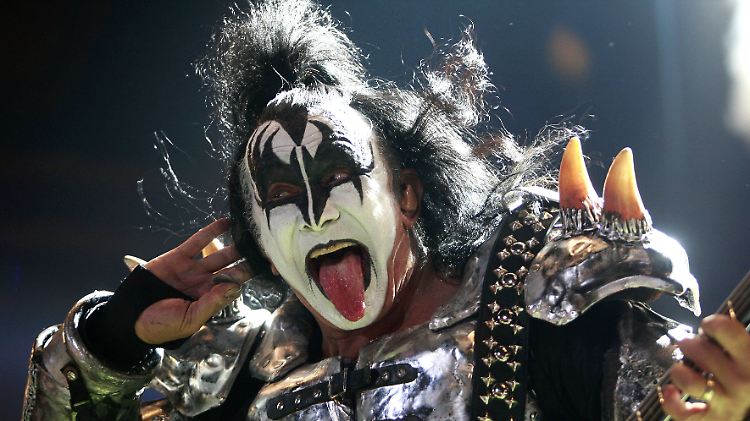 Für seine Zunge berühmt-berüchtigt: Kiss-Bassist Gene Simmons.