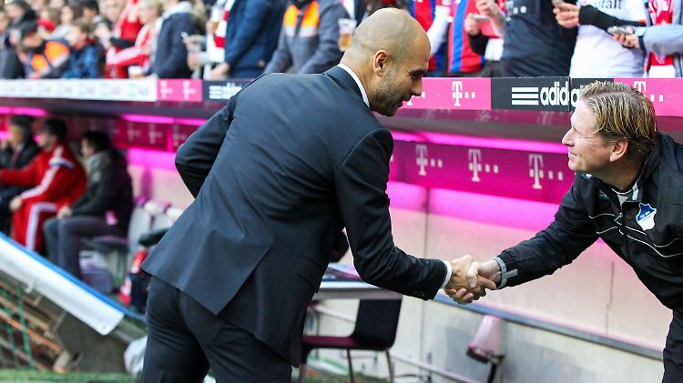 Tachchen: Josep Guardiola und Markus Gisdol verabreden sich zum Monopoly.