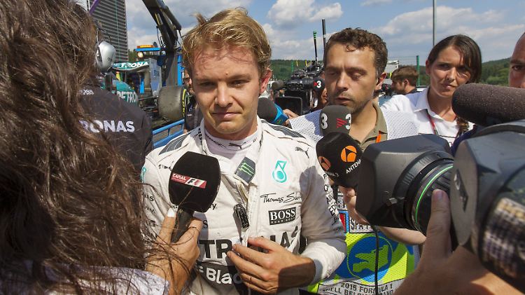 "Ich fuhr Höchstgeschwindigkeit, das war also nicht gut": Nico Rosberg.