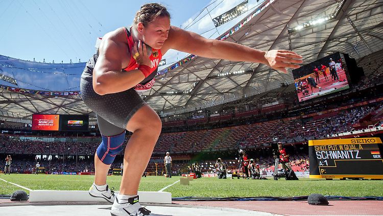Gold für Deutschland: Christina Schwanitz.