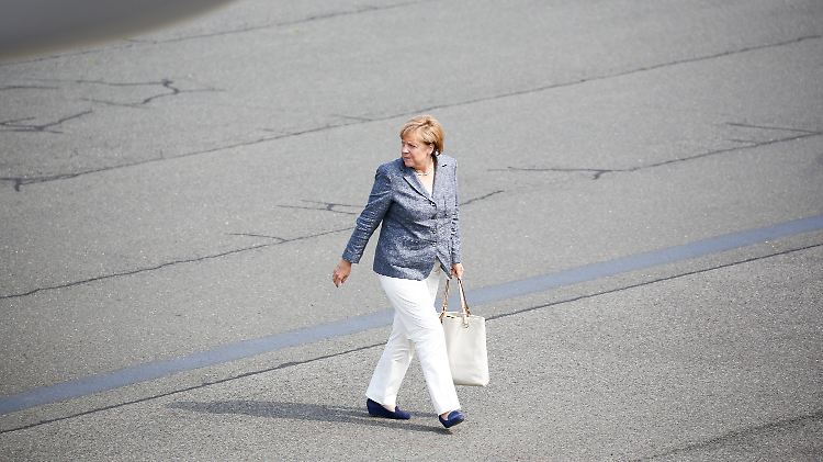Kanzlerin Angela Merkel hat sich noch nicht persönlich zu den Krawallen in Heidenau geäußert.