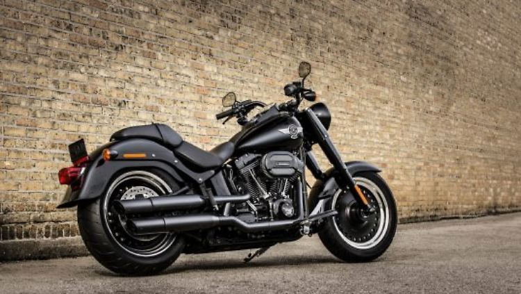 Der Fat Boy S gibt Harley-Davidson ein Hingucker-Styling mit.