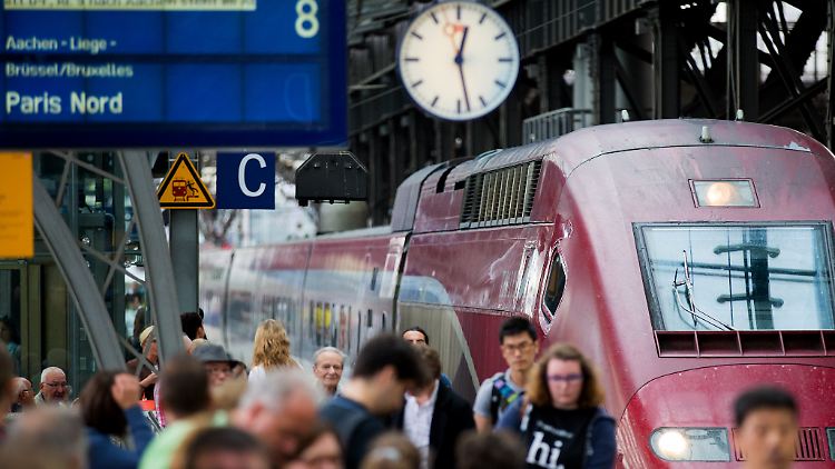 Der Thalys-Zug fährt auch in Köln: Im ezuropäischen Zugverkehr gibt es so gut wie keine Kontrollen.