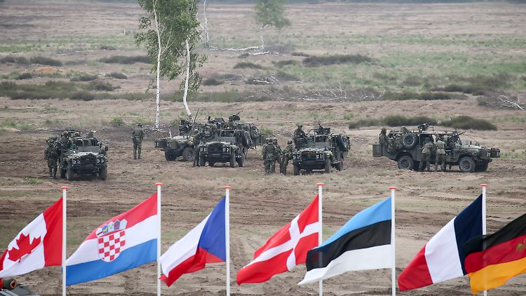 Nato-Truppen sollen künftig schneller einsatzbereit sein.