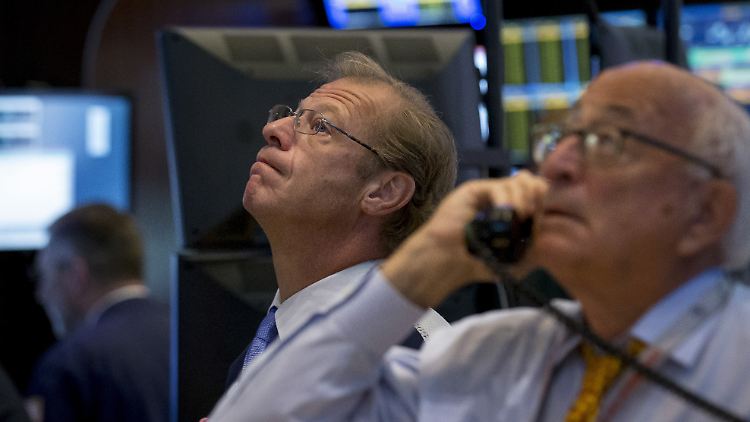 Auf und ab: Doch an der Wall Street überwiegt die Skepsis.