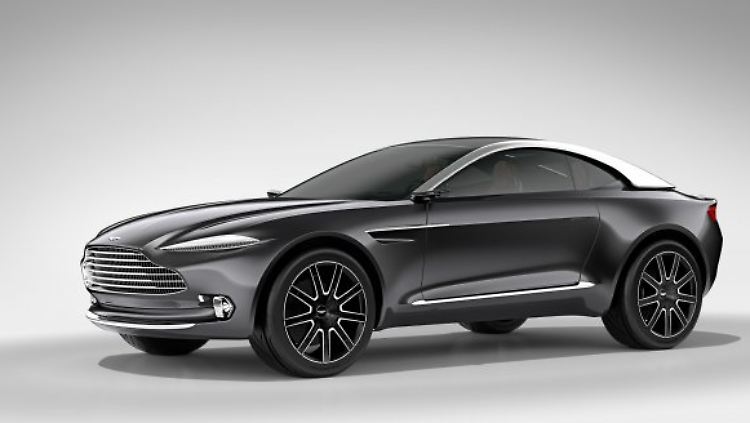 Die Serienversion der Aston-Martin-Studie DBX soll 2018 auf die Straße kommen.