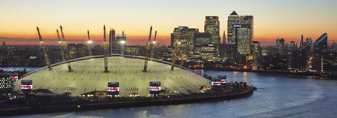 Canary Wharf in London: Zahlreiche Großbanken haben ihren Sitz in dem Bürogebäudekomplex.