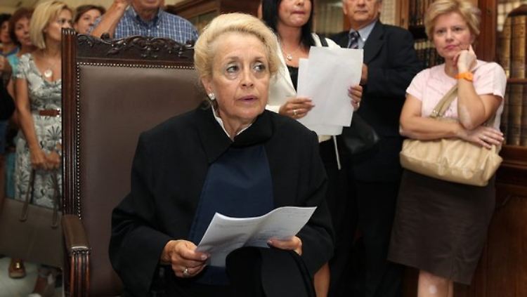 Vassiliki Thanou - erste Frau an der Spitze Griechenlands.