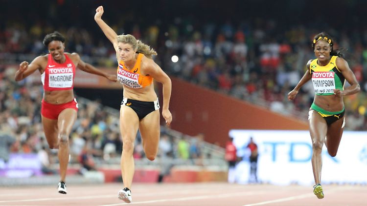 Sprint-Weltmeisterin: Dafne Schippers aus den Niederlanden.