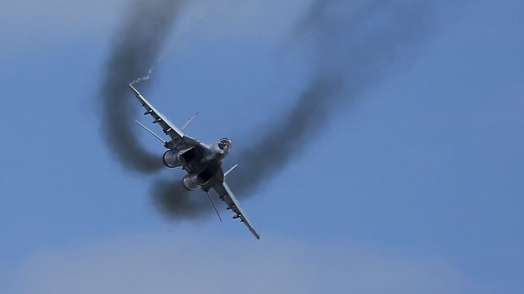 Nato-Codename "Fulcrum": Eine Mikojan-Gurewitsch Mig-29 im Show-Vorbeiflug (Archivbild).