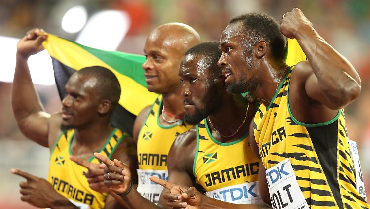 Seit 2007 in den großen Wettbewerben unbesiegt: Jamaikas Sprint-Staffel.
