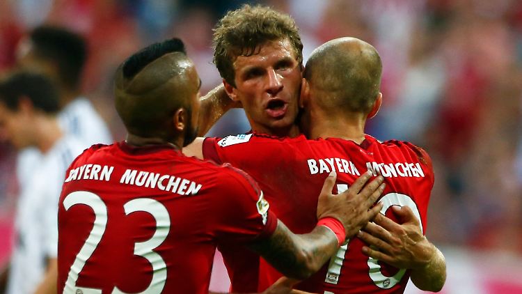 In seinem 200. Bundesligaspiel traf Thomas Müller doppelt für den FC Bayern.