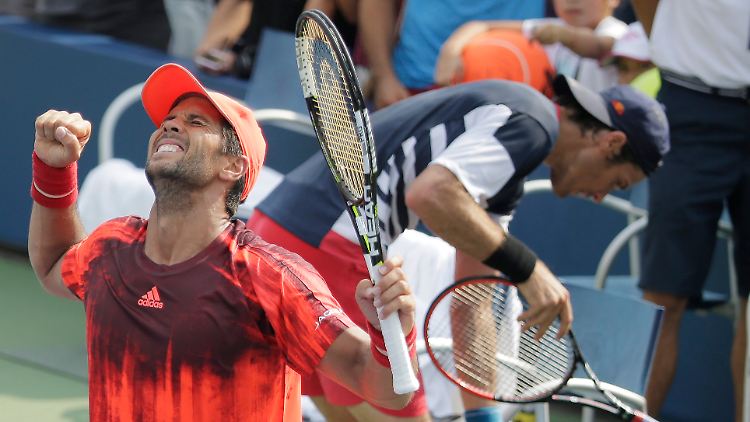 Immernoch emotional voll dabei: Tommy Haas hatte durchaus Chancen, das Spiel gegen Verdasco zu gewinnen.