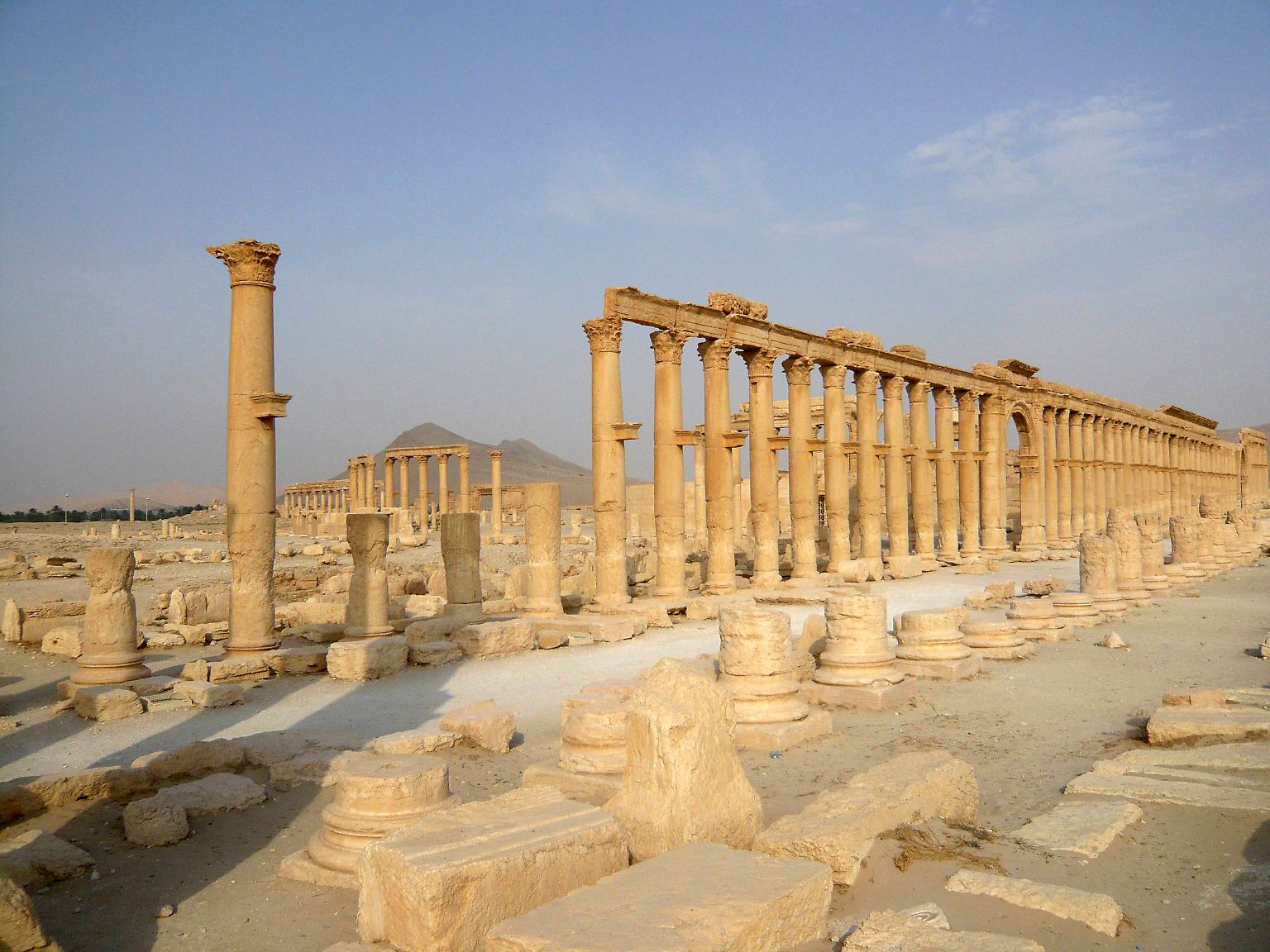 Das syrische Palmyra war eine der schönsten antiken Ruinenstädte der Welt.