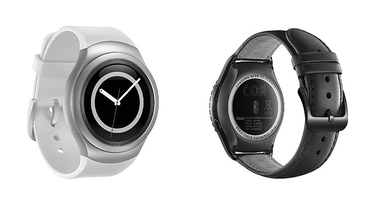 Die Samsung Gear S2 kommt in zwei Design-Varianten.
