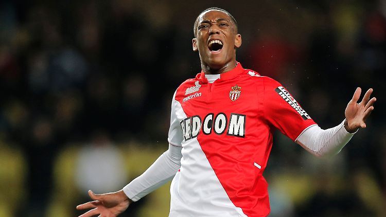 Anthony Martial stürmt künftig in der Premier League für Manchester United. Der AS Monaco wird dafür aber, Obacht, fürstlich entschädigt.