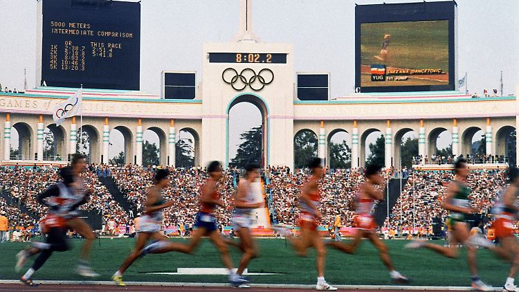 In Los Angeles fanden bereits 1984 die Olympischen Spiele statt.