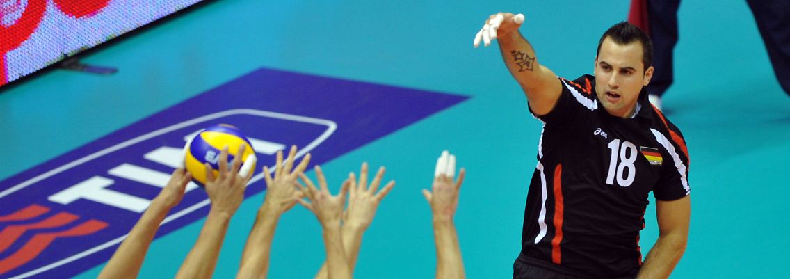 George Grozer jr. und das DSV-Team stehen in der zweiten Runde der Volleyball-Weltmeisterschaft.