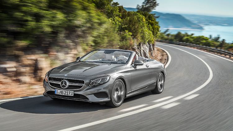 Das S-Klasse Cabrio startet Anfang 2016.