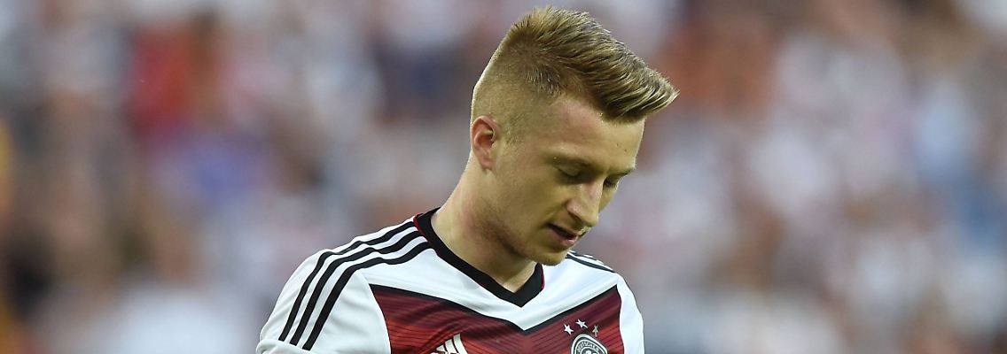 Pechvogel? Jedenfalls kann Marco Reus nicht mitspielen.