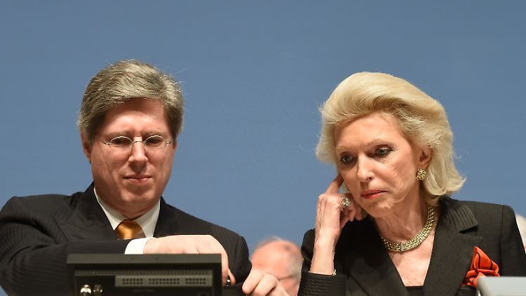 Maria-Elisabeth Schaeffler-Thumann und ihr Sohn Georg sind laut "Bilanz" die reichsten Deutschen.