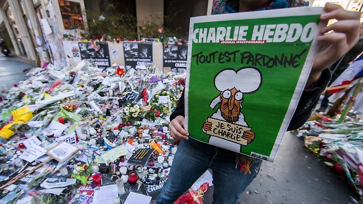 Viele Deutsche haben Angst vor Terror-Anschlägen wie etwa in der Redaktion des französischen Magazins "Charlie Hebdo".