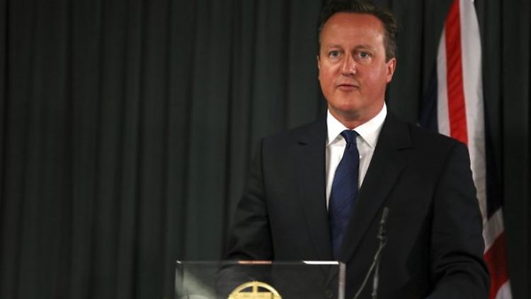 Großbritanniens Premier David Cameron rückt ein wenig von der harten Linie ab.