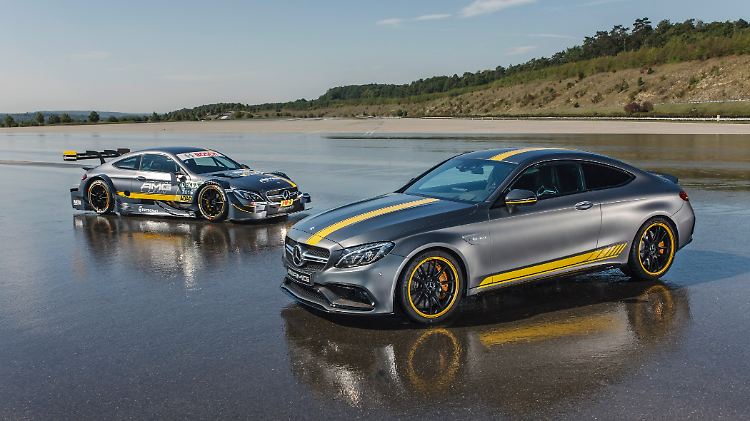 Die Edition 1 orientiert sich augenscheinlich am neuen Design für die DTM-Renner von Mercedes.