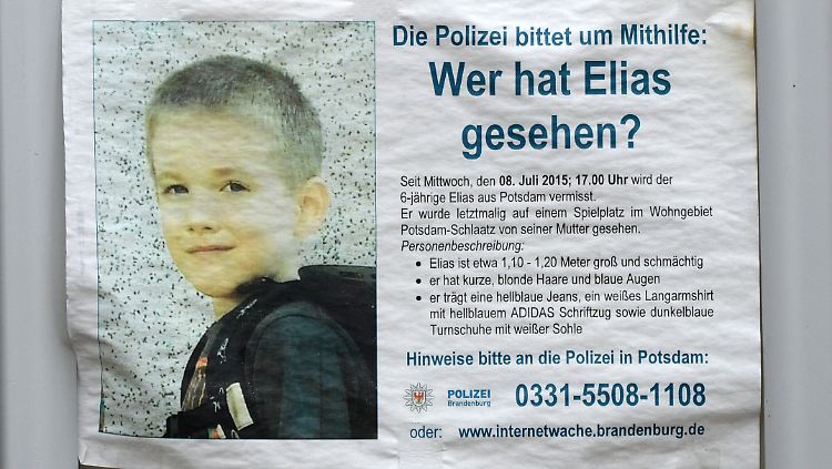 Elias ist seit acht Wochen spurlos verschwunden.