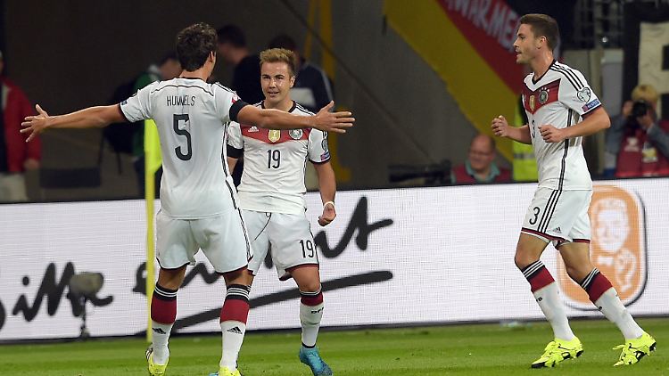 Mario Götze traf zum 2:0 und 3:1. Außerdem traf der als "falscher Neuner" aufgebotene Bayern-Profi noch einmal den Pfosten.