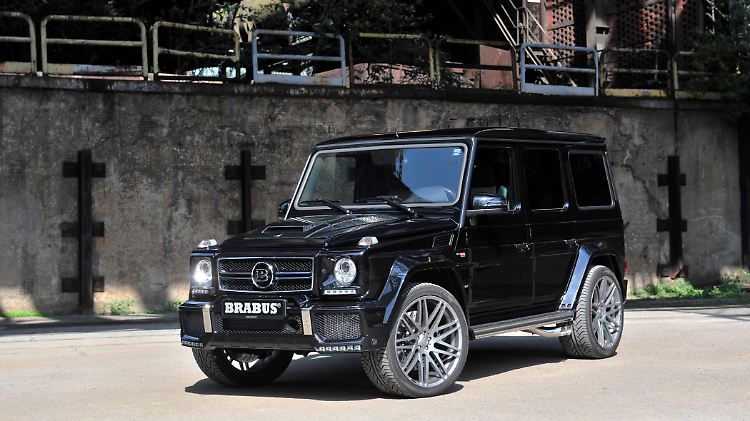 Unter dem Blech des Brabus 850 6.0 Biturbo Widestar arbeitet ein Biturbo Achtzylinder.