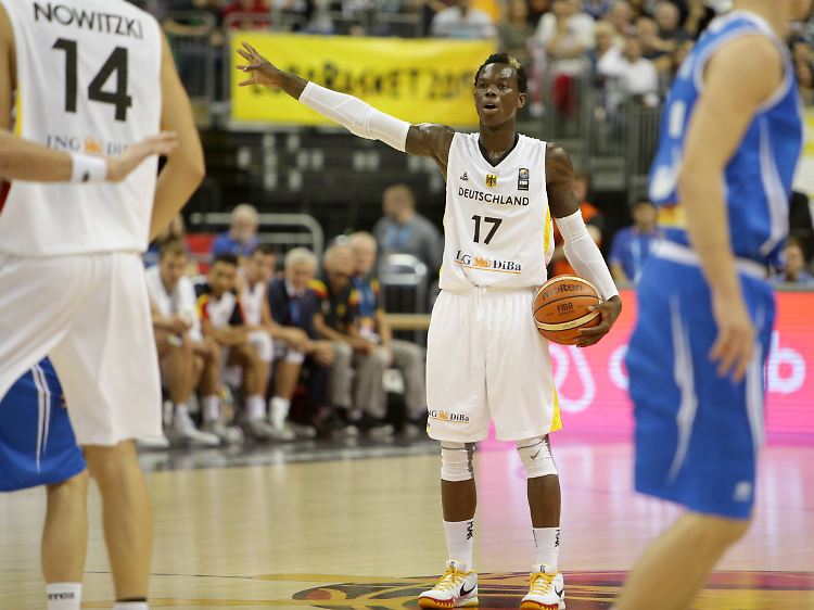 Gut aufgelegt: Dennis Schröder brachte seine Schnelligkeit gegen die Isländer immer wieder aufs Parkett.