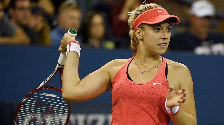 Sabine Lisicki trifft am Montag auf die Rumänin Simona Halep.