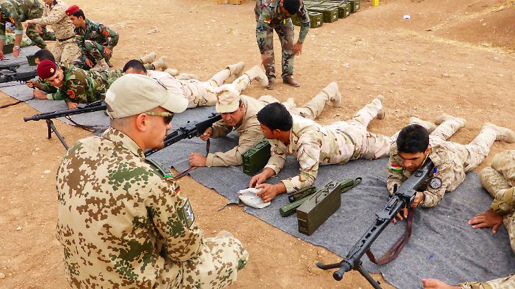 Der BND ist sich sicher: Der IS setzte Senfgas gegen die von der Bundeswehr ausgebildeten Peschmerga ein. 