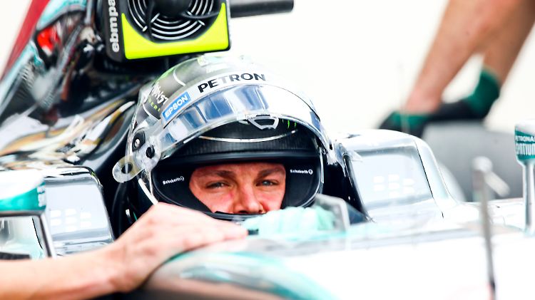 Mercedes-Pilot Nico Rosberg denkt nicht ans Aufgeben.